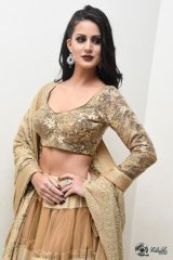 Larissa Bonesi at Thikka Movie Audio Launch